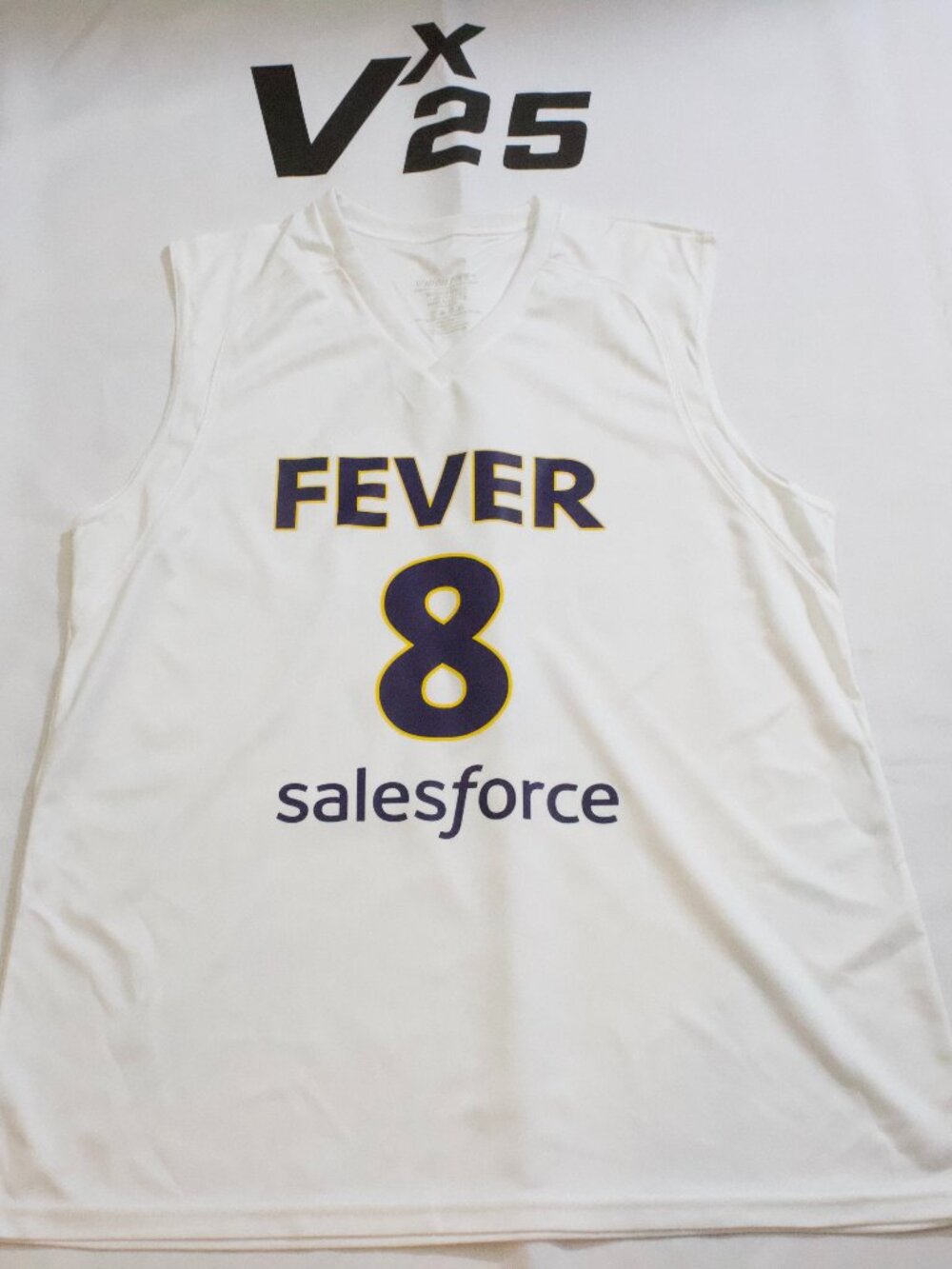 NEW Women's Sophie Cunningham Fever White Jersey Size Large